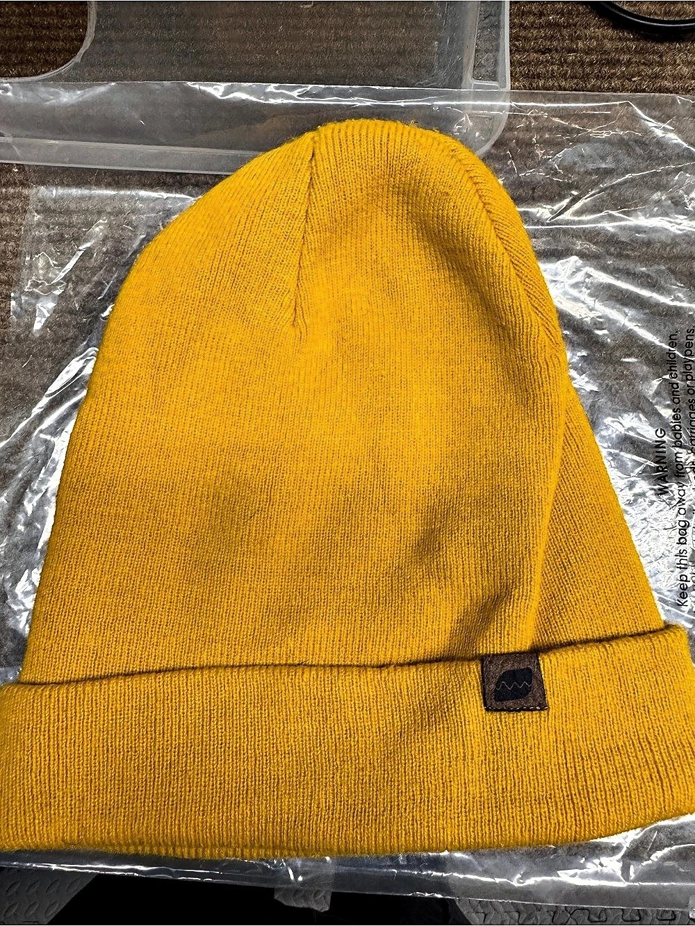 Dakine Cutter Beanie Yellow Knit Hat